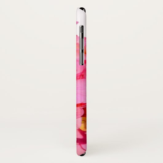 Coques Case-Mate iPhone Hydrangée rose rose fleur rose (Dos/Gauche)