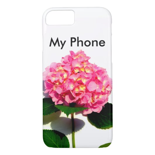 Coques Case-Mate iPhone Hydrangée rose rose fleur rose (Dos)