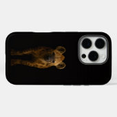 Coques Case-Mate iPhone Hyène tachetée sauvage Black 4 Luxe iPhone 16 Pro (Verso (horizontal))