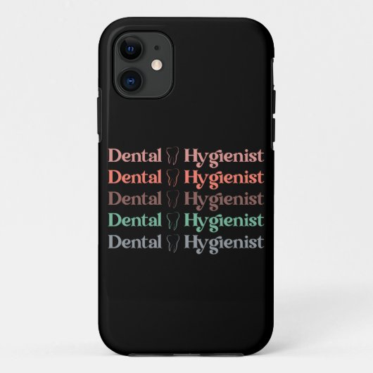 Coques Case-Mate iPhone Hygiéniste dentaire | RDH Dentist Dentist Cadeaux (Dos)