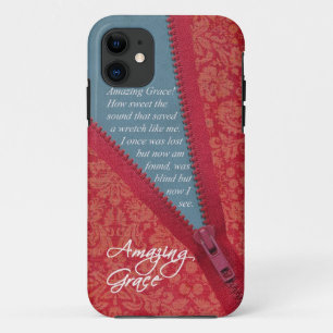 Coque Case-Mate Pour iPhone Hymne extraordinaire de grâce - conception florale