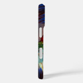 COQUES Case-Mate iPhone HYPER PARROTS /ROUGE ET BLEUE ARA GEMSTONE MONOGRA (Verso / Droite)