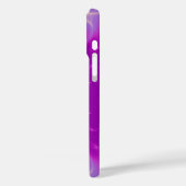 Coques Case-Mate iPhone HYPER VALENTINE MONOGRAM rose Fuchsia violet (Verso / Gauche)