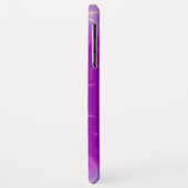 Coques Case-Mate iPhone HYPER VALENTINE MONOGRAM rose Fuchsia violet (Dos/Gauche)