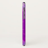 Coques Case-Mate iPhone HYPER VALENTINE MONOGRAM rose Fuchsia violet (Dos/Gauche)
