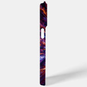 Coques Case-Mate iPhone Hypernova Camo, Camouflage lumineux, Starburst (Verso / Droite)