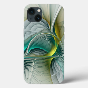 Case-Mate iPhone Case Hypnotique Abstrait Golden Turquoise Turquoise Fra