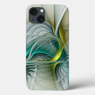 Case-Mate iPhone Case Hypnotique Abstrait Golden Turquoise Turquoise Fra