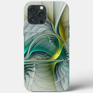 Case-Mate iPhone Case Hypnotique Abstrait Golden Turquoise Turquoise Fra