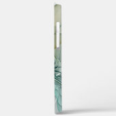 Coques Case-Mate iPhone Hypnotique Abstrait Golden Turquoise Turquoise Fra (Verso / Gauche)