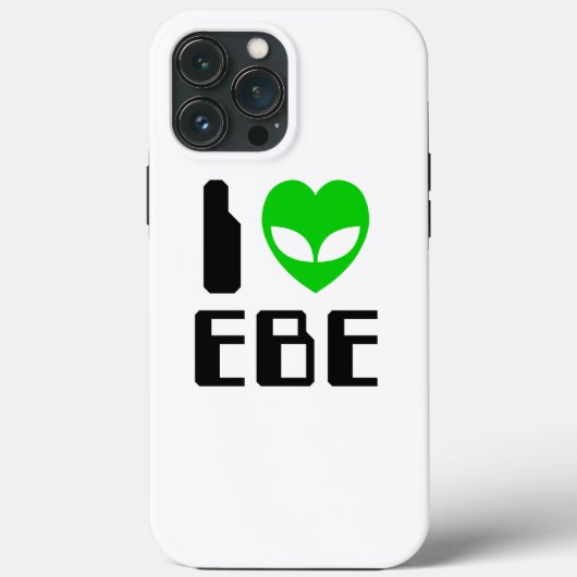 Coques Case-Mate iPhone I Alien Heart EBE (Verso)