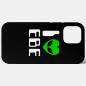 Coques Case-Mate iPhone I Alien Heart EBE (Verso (horizontal))