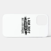 Coques Case-Mate iPhone I am not perfect, but I am unique (Verso (horizontal))