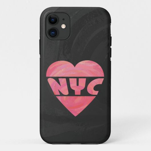 Coques Case-Mate iPhone I Coeur NYC (Dos)