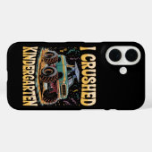 Coques Case-Mate iPhone I Crushed Kindergarten Monster Truck Graduation (Verso (horizontal))