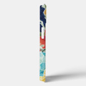 Coques Case-Mate iPhone I floral de minuit (Verso / Droite)