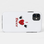 Coques Case-Mate iPhone I Heart Beer Design (Dos (Horizontal))