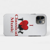 Coques Case-Mate iPhone I Heart Classical Music (Dos (Horizontal))