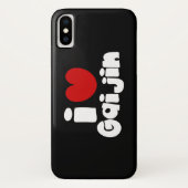 Coques Case-Mate iPhone i heart Gaijin (Dos)