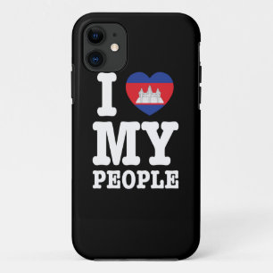 Etui iPhone Case-Mate I Heart (Love) My Khmer People
