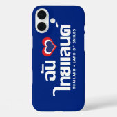 Coques Case-Mate iPhone I Heart (Love) Thaïlande ♥ Langage thaï Script (Verso)