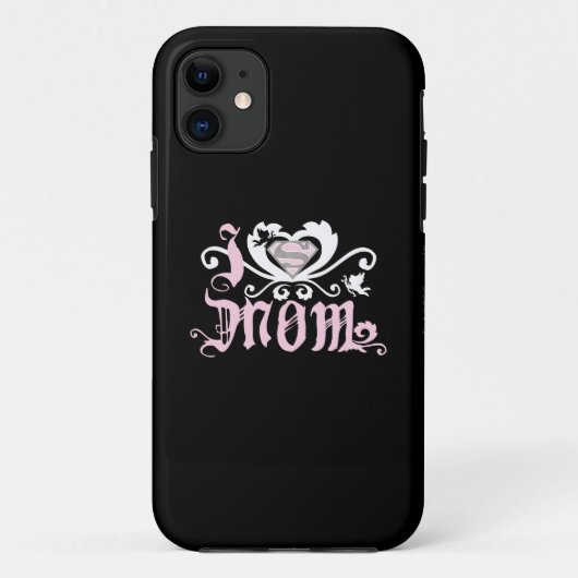 Coques Case-Mate iPhone I Heart Maman Rose (Dos)
