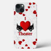 Coques Case-Mate iPhone I Heart Theatre (Verso)