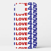 Coques Case-Mate iPhone I Love 45 (Verso)