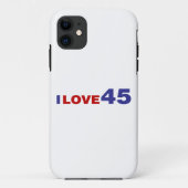 Coques Case-Mate iPhone I Love 45 (Dos)