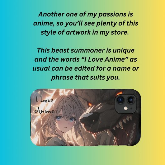 Coques Case-Mate iPhone I Love Anime
