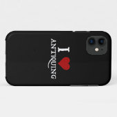 Coques Case-Mate iPhone I Love (Coeur) Antiquité (Dos (Horizontal))