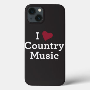 Etui iPhone Case-Mate I Love Country Music