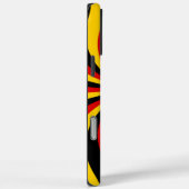 Coques Case-Mate iPhone I Love Germany National Flag Colors Art Print (Verso / Droite)