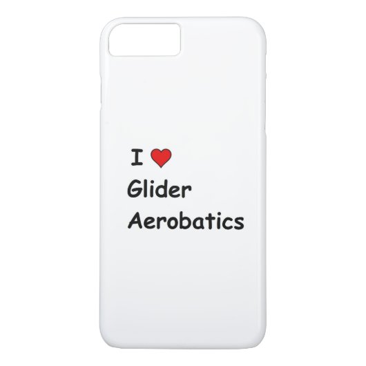 Coques Case-Mate iPhone I Love Glider Aerobatics (Dos)