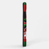 Coques Case-Mate iPhone I Love Heart Kenya : Dynamic Flag Art (Dos/Droite)