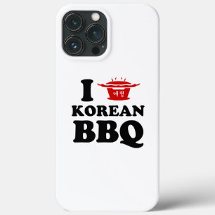 Case-Mate iPhone Case I Love Korean BBQ (고 기 구 이)