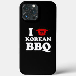 Case-Mate iPhone Case I Love Korean BBQ (고 기 구 이)