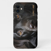 Coques Case-Mate iPhone I Love Labs Puppy (Dos)
