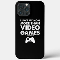 I Love Mom Video Game Boys Enfants Ado