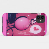 Coques Case-Mate iPhone I Love Music (Dos (Horizontal))