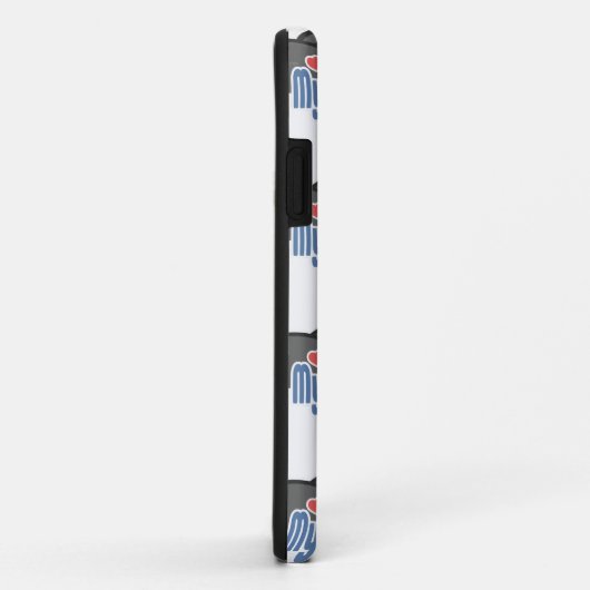 Coques Case-Mate iPhone I love my cat (Dos/Droite)