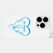 Coques Case-Mate iPhone I Love My Fiancé • You = ♥ 🫳🏻💍 (Verso (horizontal))