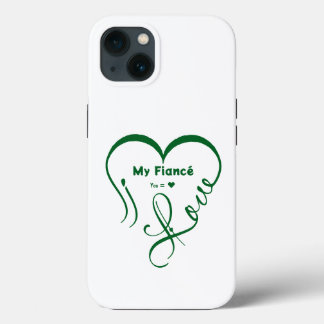 Case-Mate iPhone Case I Love My Fiancé • You = ♥ 🫳🏻💍