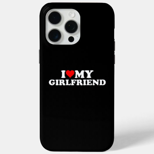 Coques Case-Mate iPhone I Love My Girlfriend 3BK1 (Verso)