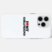 Coques Case-Mate iPhone I Love My Girlfriend 3WH1 (Verso (horizontal))