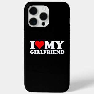Coque iPhone 15 Pro Max I Love My Girlfriend Heart GF Valentines Day 1BK1