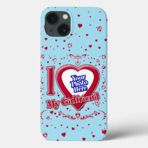 Case-Mate iPhone Case I Love My Girlfriend Photo Coeurs rouges Horizon b