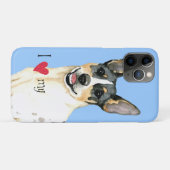 Coques Case-Mate iPhone I Love my Teddy Roosevelt Terrier (Dos (Horizontal))