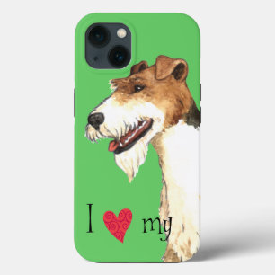 Case-Mate iPhone Case I Love my Wire Fox Terrier
