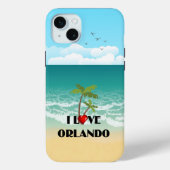 Coques Case-Mate iPhone I Love Orlando, Floride (Verso)
